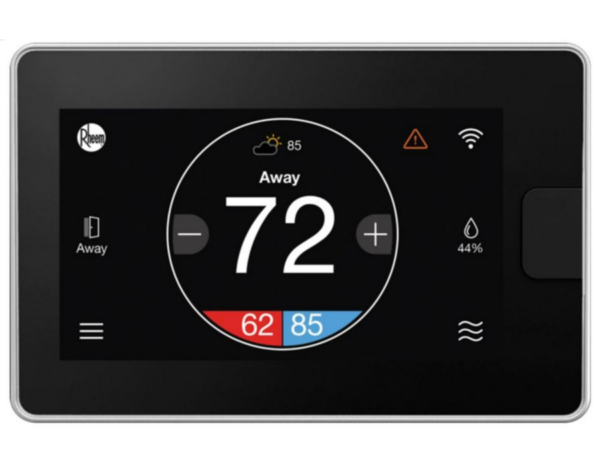 Rheem EcoNet Gen 3 Smart LCD Touchscreen Wi-Fi Programmable Thermostat