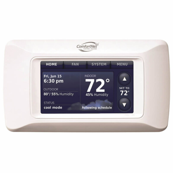 Goodman ComfortNet Communicating Touchscreen Programmable High Definition Thermostat