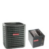 3 Ton Goodman 17.2 SEER2 R410A Two-Stage Air Conditioner Condenser with 21″ Wide Vertical Cased Evaporator Coil