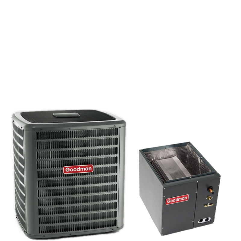 2 Ton Goodman 143 Seer2 R410a Single Stage Heat Pump Condenser With 14