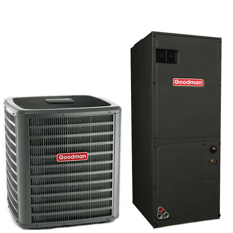 3.5 Ton Goodman 14.5 SEER2 Stage Air Conditioner Split System National Air Warehouse
