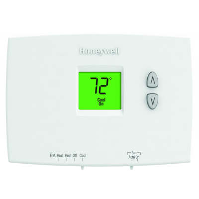 Honeywell T6 Pro Programmable/Non-Programmable Thermostat (Heat Pump: 2  Heat/1 Cool - Conventional: 1 Heat/1 Cool)