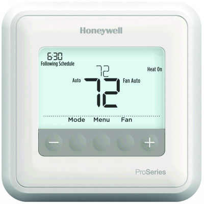 Honeywell T4 Pro Programmable/Non-Programmable Single Stage Thermostat (1  Heat/1 Cool)