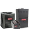 3 Ton Goodman 16 SEER2 R410A 96% AFUE 60,000 BTU Two-Stage Variable Speed Upflow Gas Furnace Split System (ComfortBridge™ Technology)
