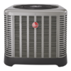 3 Ton Rheem 15.2 SEER2 R410A 80% AFUE 100,000 BTU Single Stage Upflow/Horizontal Gas Furnace Split System - Image 2