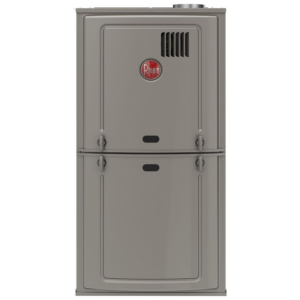 3 Ton Rheem 15.2 SEER2 R410A 80% AFUE 100,000 BTU Single Stage Upflow/Horizontal Gas Furnace Split System - Image 3